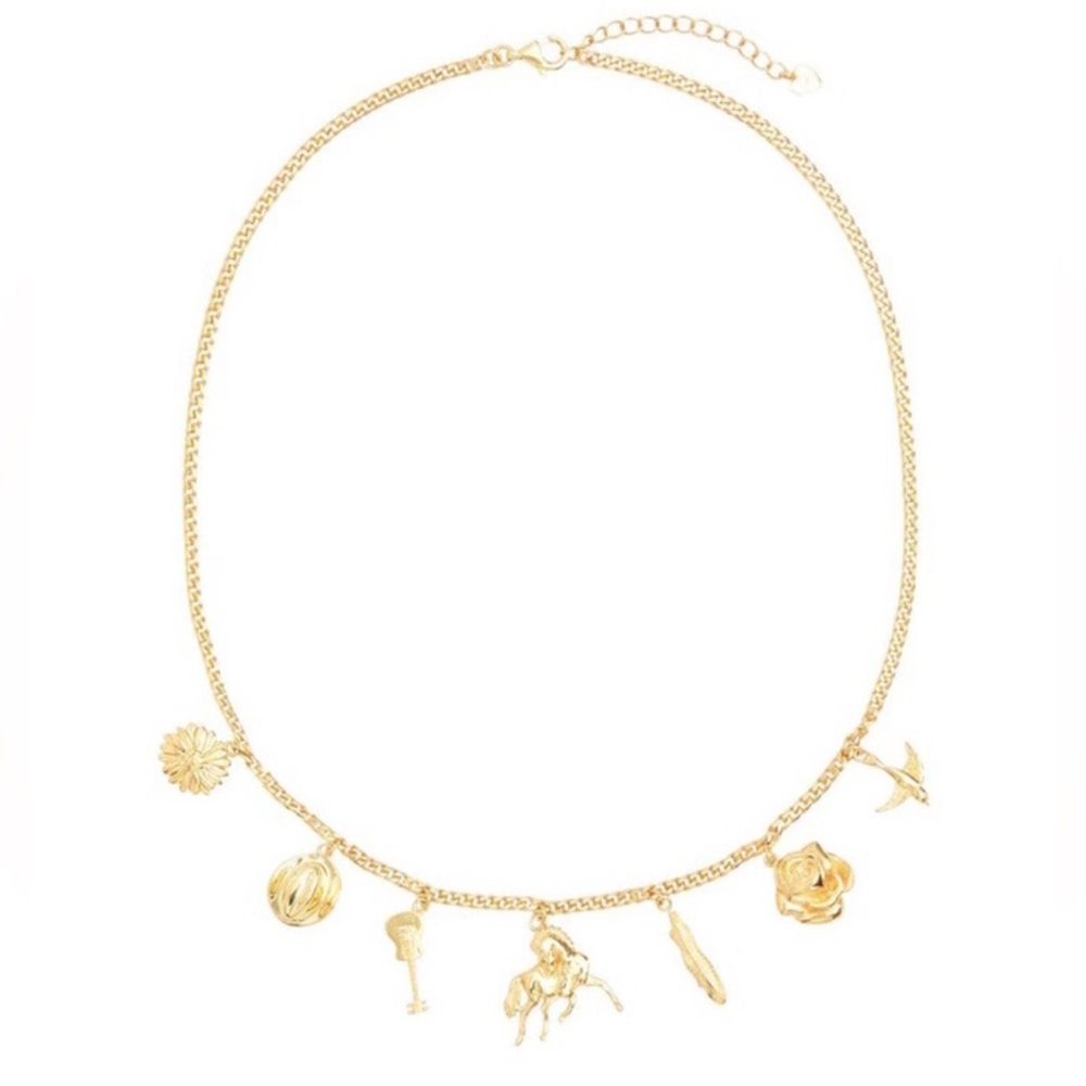 Spell Gold Meadowland Charm Necklace